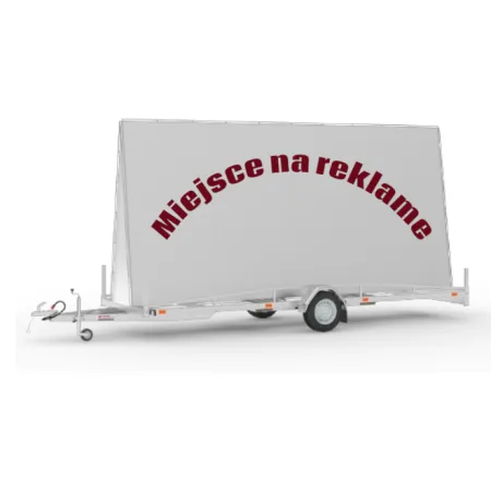 Wynajem - Billboard przyczepa reklamowa 400x200.cm